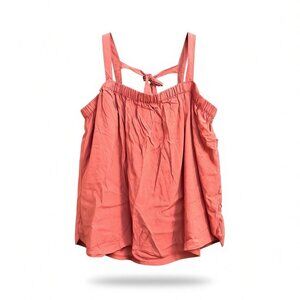 874 WOMENS RED XXL H-STYLE TIE TANK BY OLD NAVY